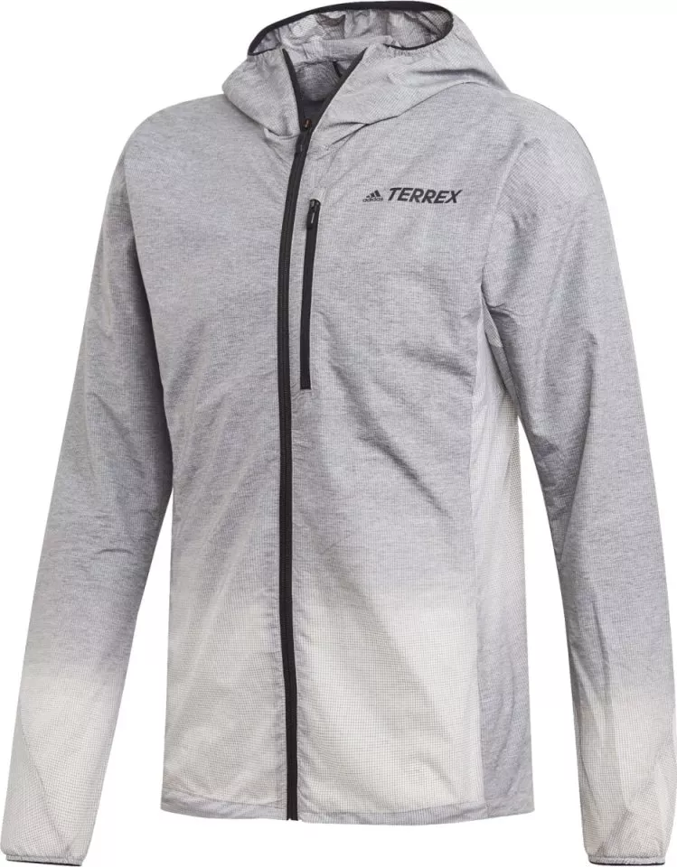 Kurtka z kapturem adidas Terrex Agr Windweave J