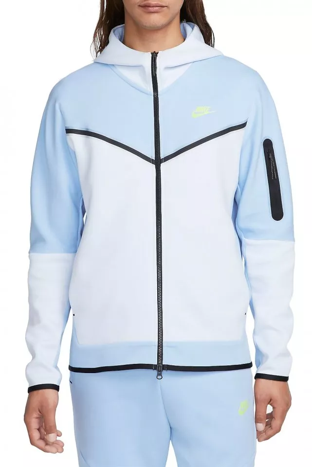 Sweatshirt med hætte Nike M NSW TCH FLC HOODIE S FZ WR