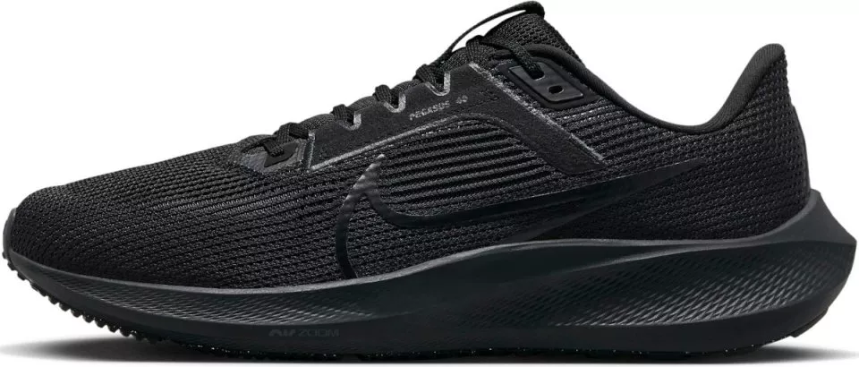 Nike Air Zoom Pegasus 40 Triple Black Mens Running Shoes DV3853 002 NEW Nike Air Zoom Pegasus 40 Black Anthracite Men main image 3