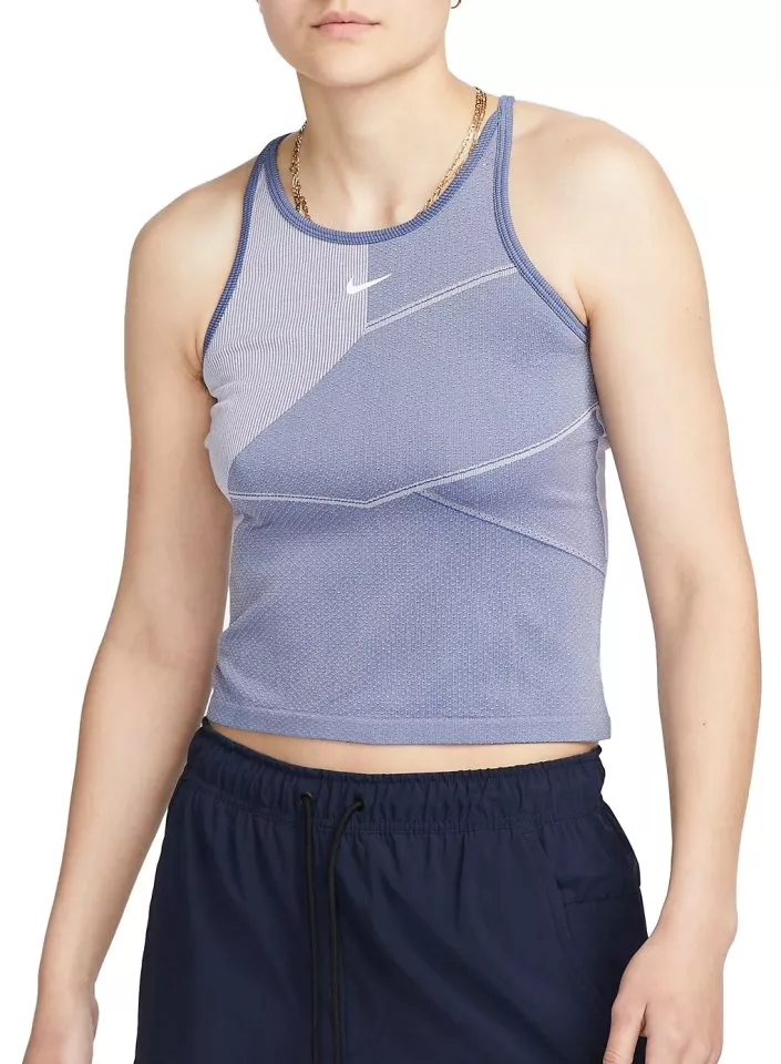 Dámské tréninkové tílko v zeštíhleném střihu Nike DRI-FIT ADV Aura