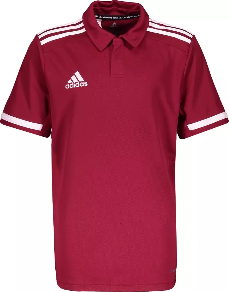 Polo adidas MT19 Poloshirt Kids Dunkelrot