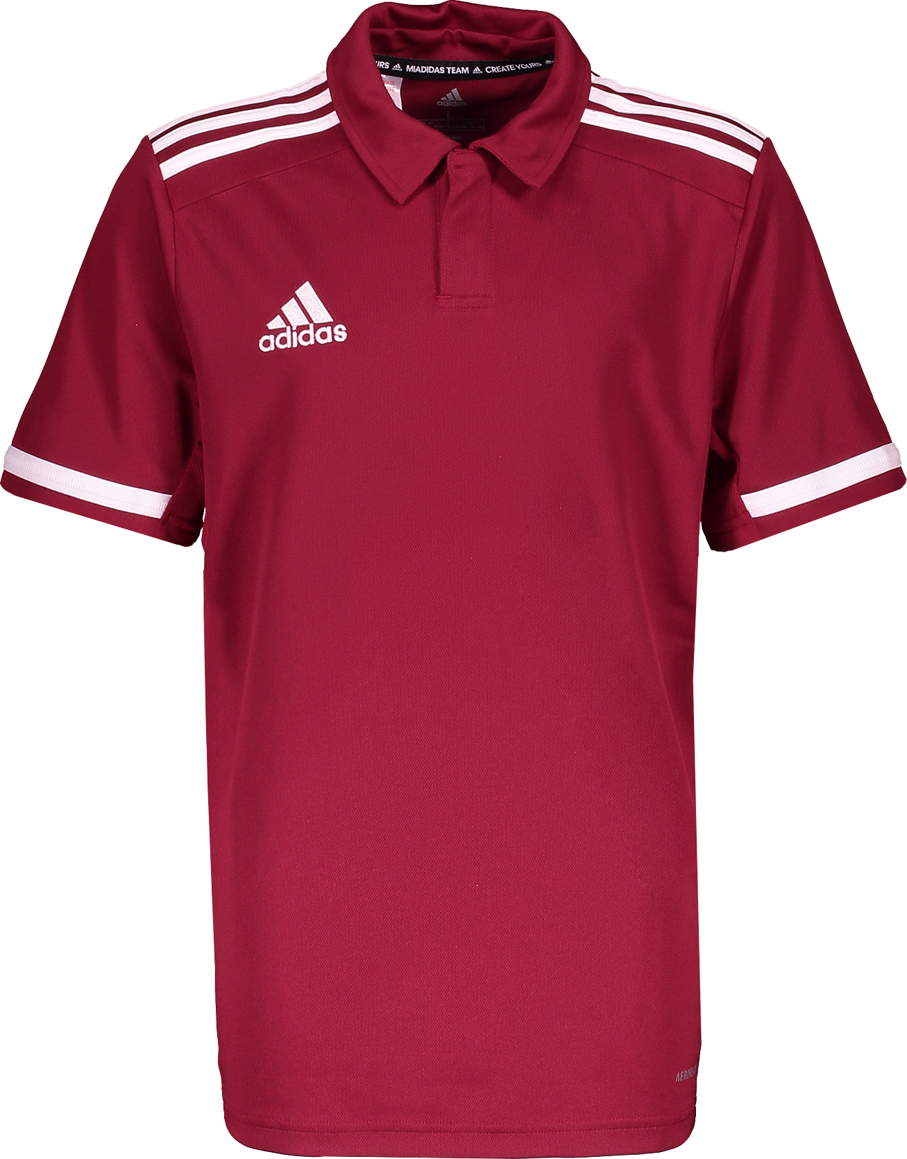 Polo adidas MT19 Poloshirt Kids Dunkelrot