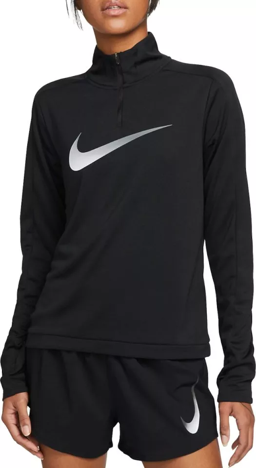 Dámská běžecká mikina Nike Dri-FIT Swoosh