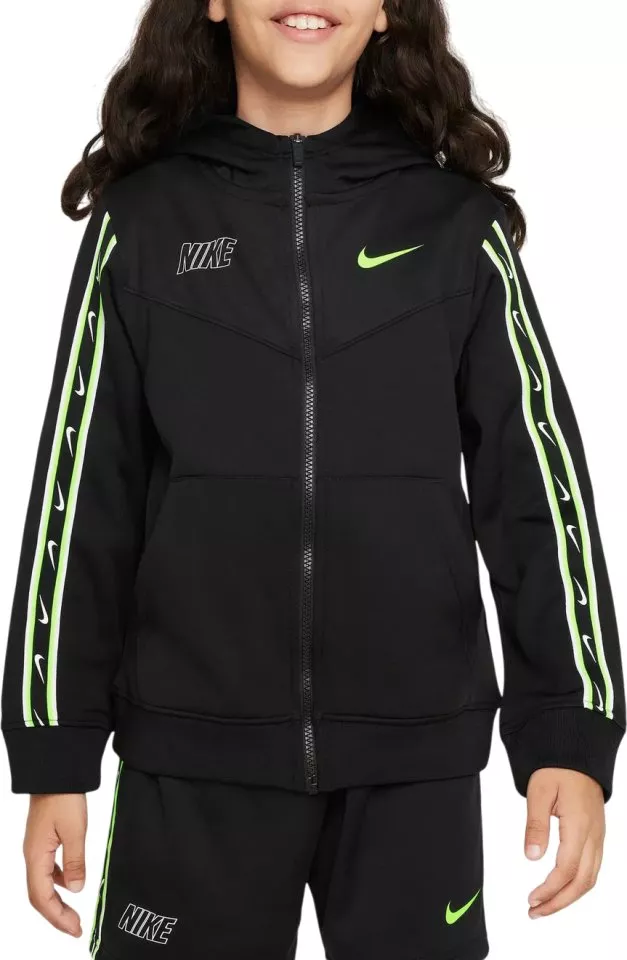 Hanorac cu gluga Nike Older Kids' (Boys') Full-Zip Hoodie Sportswear Repeat