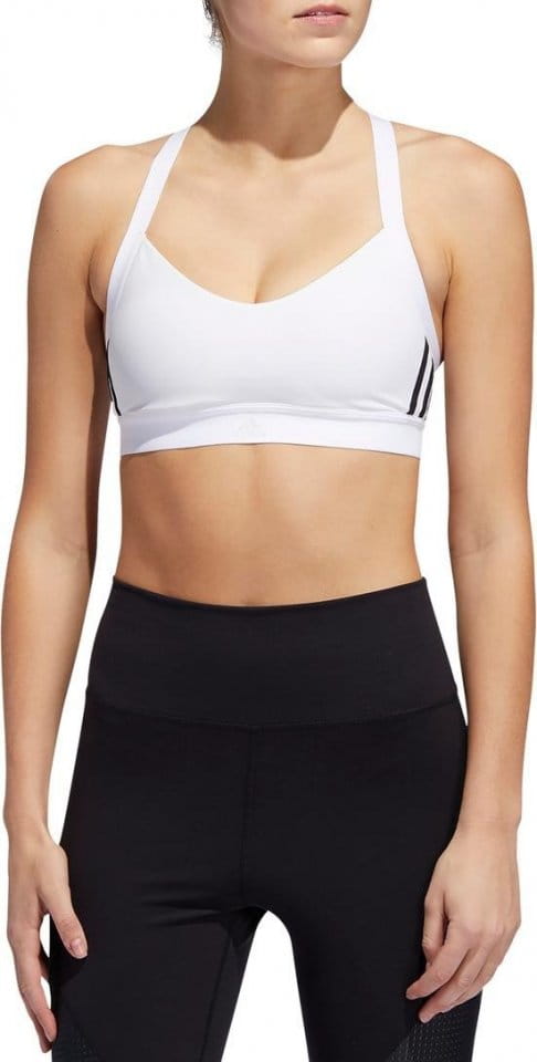 Športni modrček adidas ALL ME 3S WHITE