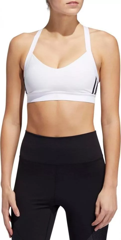 Športni modrček adidas ALL ME 3S WHITE