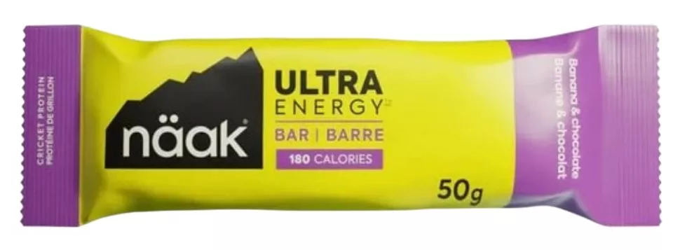 Proteinriegel und Kekse Näak Banana & Chocolate - Ultra Energy™ Bar (50 g)