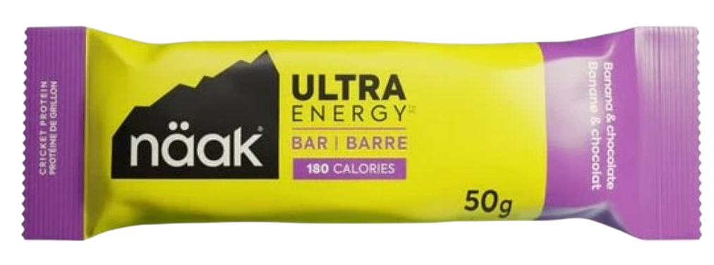Proteinriegel und Kekse Näak Banana & Chocolate - Ultra Energy™ Bar (50 g)