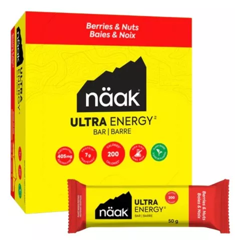 Berries & Nuts Ultra Energy™ Bars (12 x 50g) - BOX