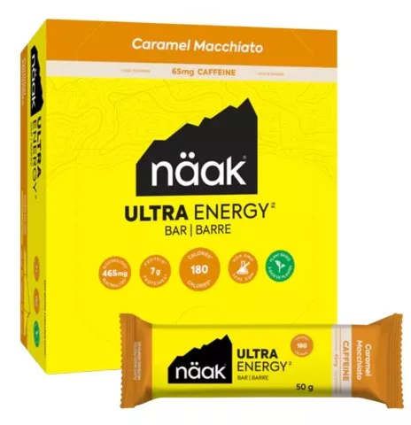 Caramel Macchiato - Ultra Energy™ Caffeine Bars (10 x 50 g)