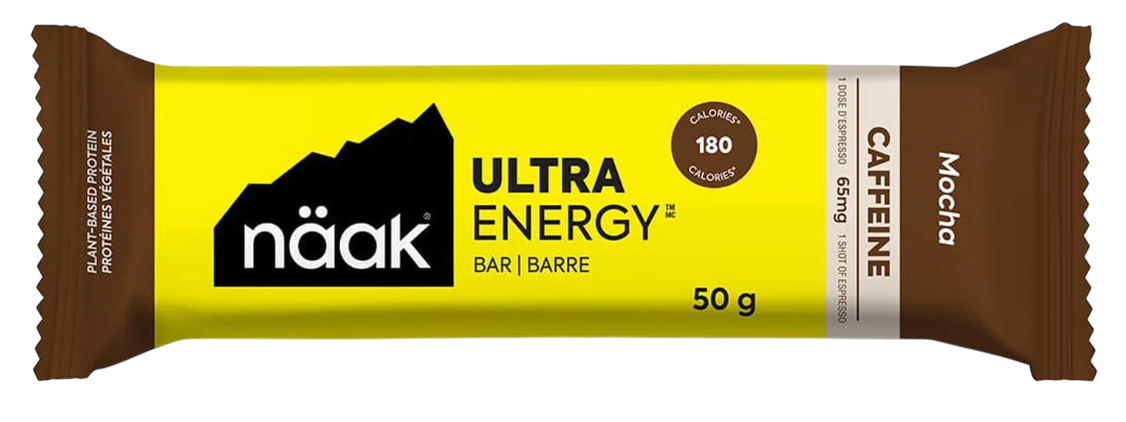 Μπάρες πρωτεΐνης και μπισκότα Näak Mocha - Ultra Energy™ Caffeine Bars (50 g)