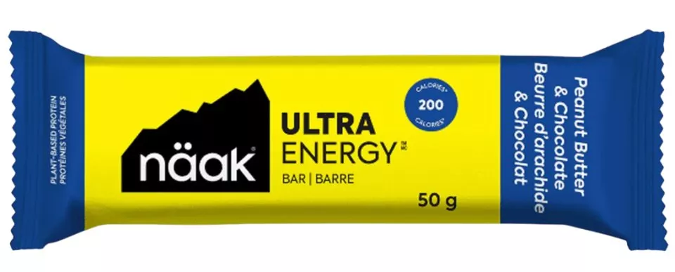 Eiwitrepen en koekjes Näak Peanut Butter & Chocolate - Ultra Energy™ Bar (50 g)