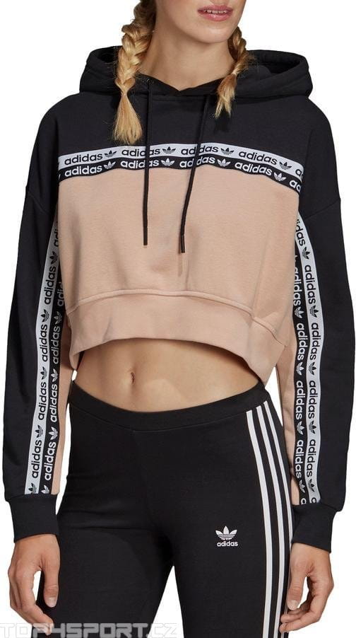 Mikina s kapucňou adidas Originals Cropped Hoodie
