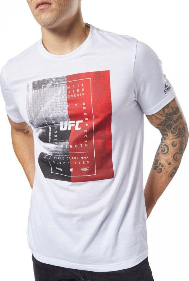 T-Shirt Reebok UFC FG TEXT TEE
