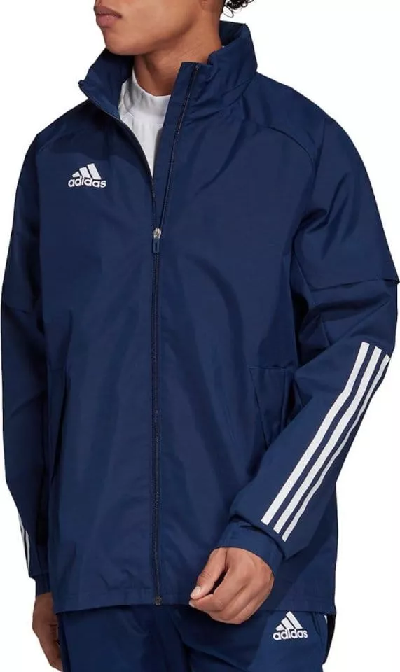 Bunda s kapucňou adidas CONDIVO20 ALLWEATHER JACKET