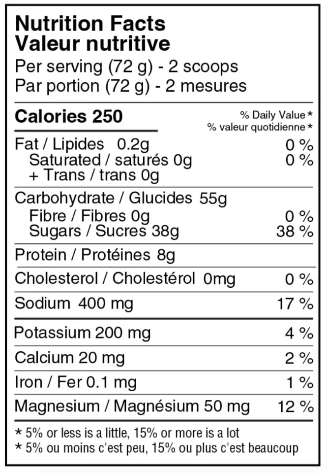 Power a drinky Näak Peach Apricot - Ultra Energy ™ Drink Mix | (720 g /10  serving)