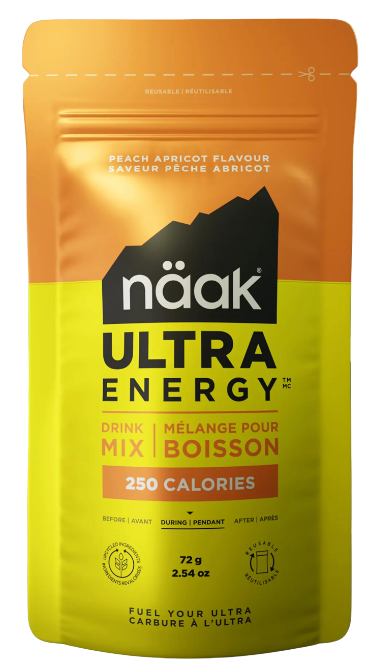 Power- und Energydrinks Näak Peach Apricot - Ultra Energy™ Drink Mix (72g)