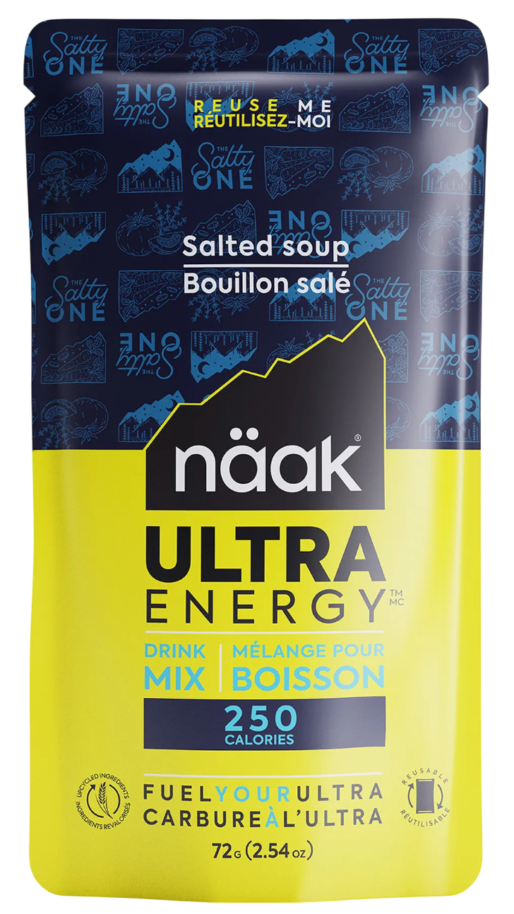 Power- und Energydrinks Näak Salted Soup - Ultra Energy™ Drink Mix (6 x72 g) Single packets Box