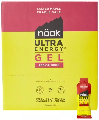 Salted Maple - Ultra Energy™ Gels (57 g x 12) Box