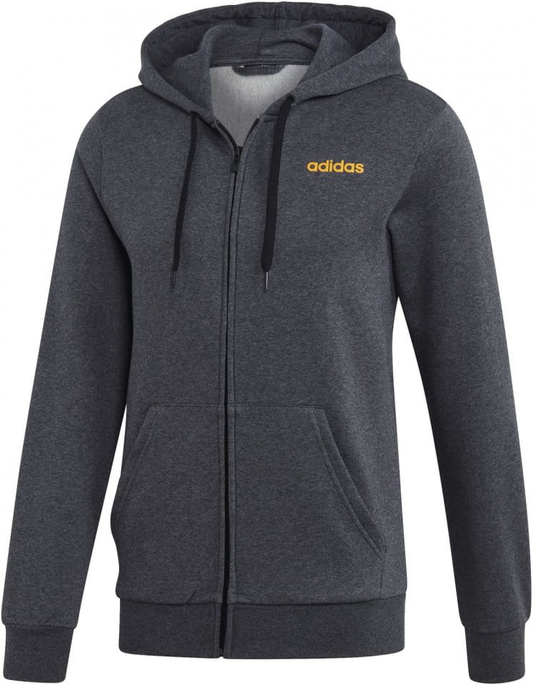 Sudadera con capucha adidas Sportswear Essentials Linear FZ FL