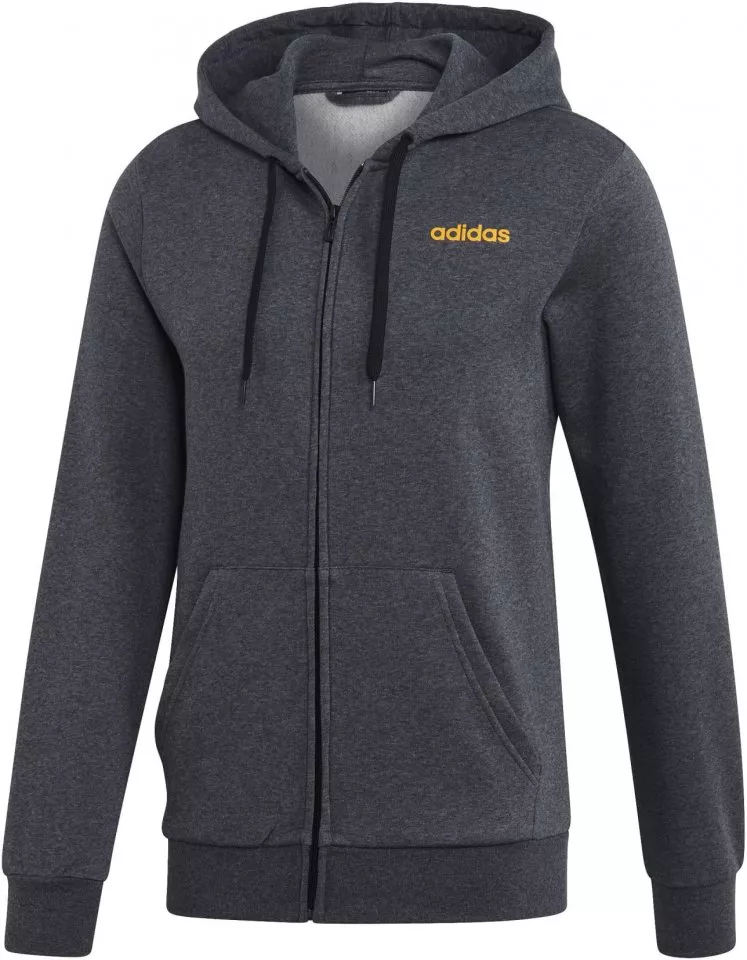 Sudadera con capucha adidas Sportswear Essentials Linear FZ FL