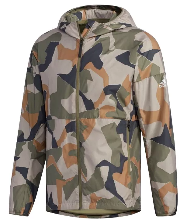 Jacka med huva adidas Sportswear Camo Ling