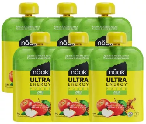 Apple & Maple Syrup - Näak Ultra Energy™ Purée (90 g x 6) Box