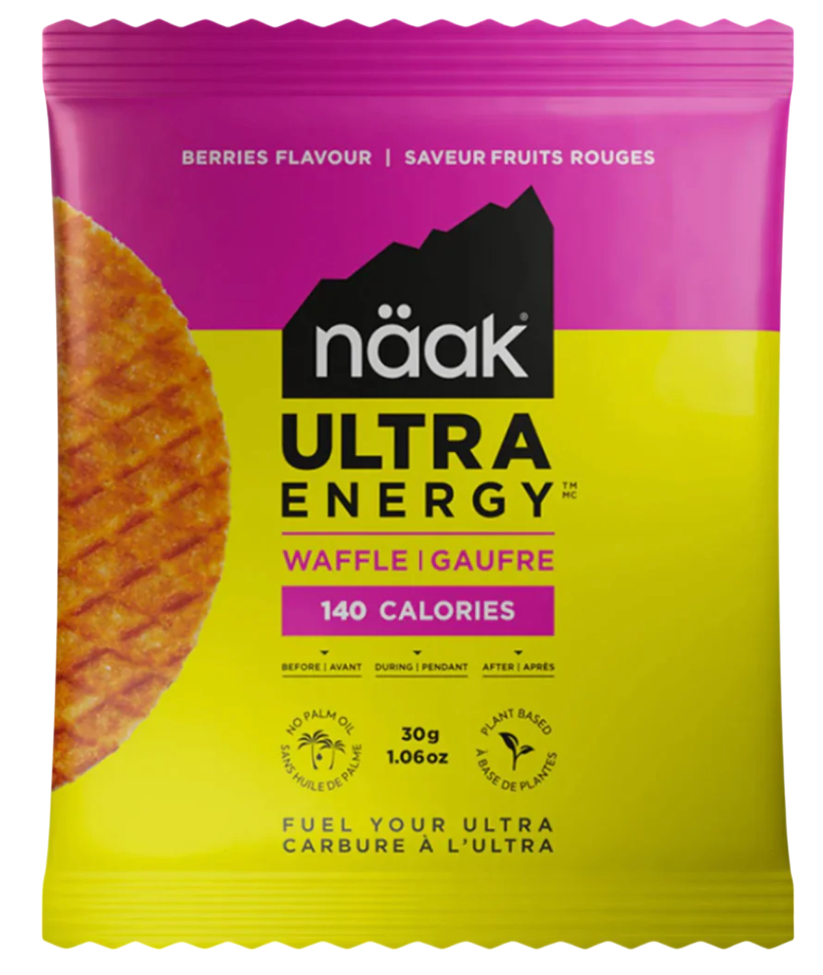 Protein-Pfannkuchen Näak Ultra Energy™ Waffle | Berries (30 g)