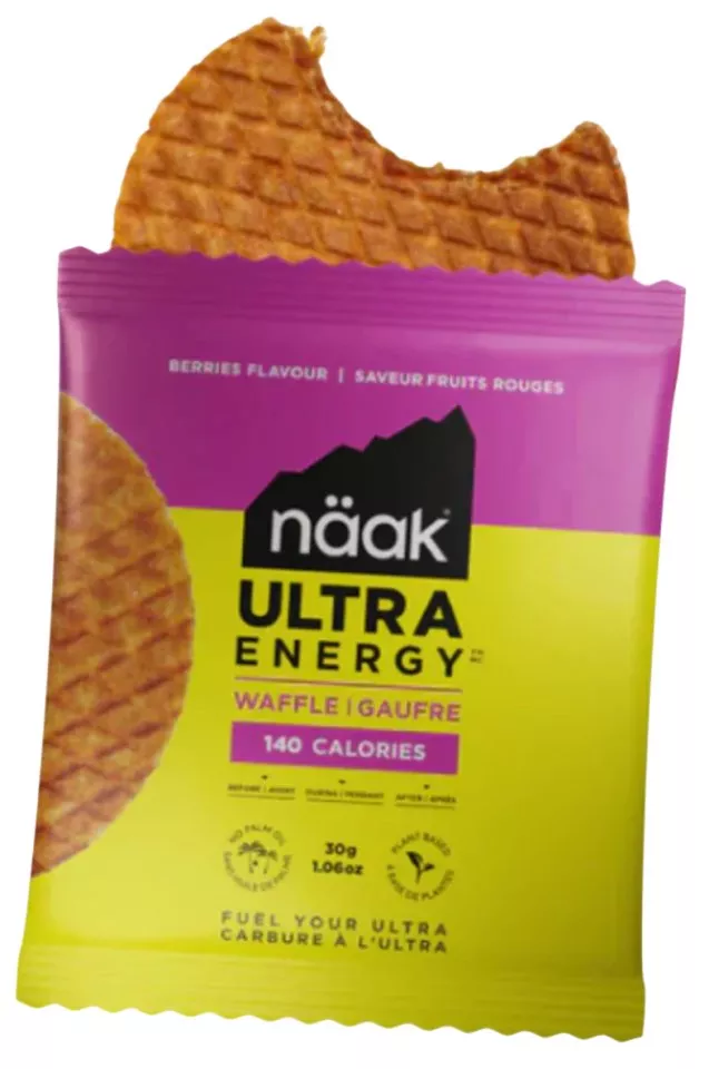 Naleśniki białkowe Näak Ultra Energy™ Waffle | Berries (12 x 30g) - BOX