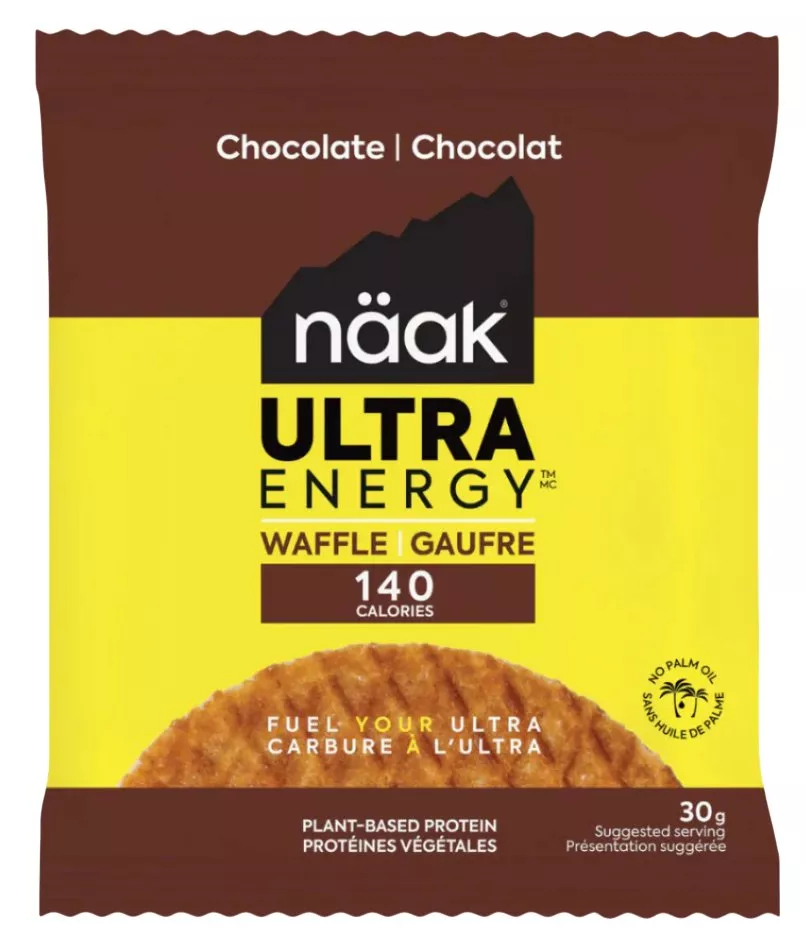 Proteínové palacinky Näak Chocolate Ultra Energy™ Waffles (12 x 30g) - BOX