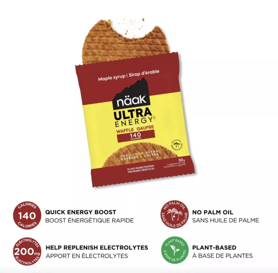 Proteínové palacinky Näak Maple Syrup - Ultra Energy™ Waffle