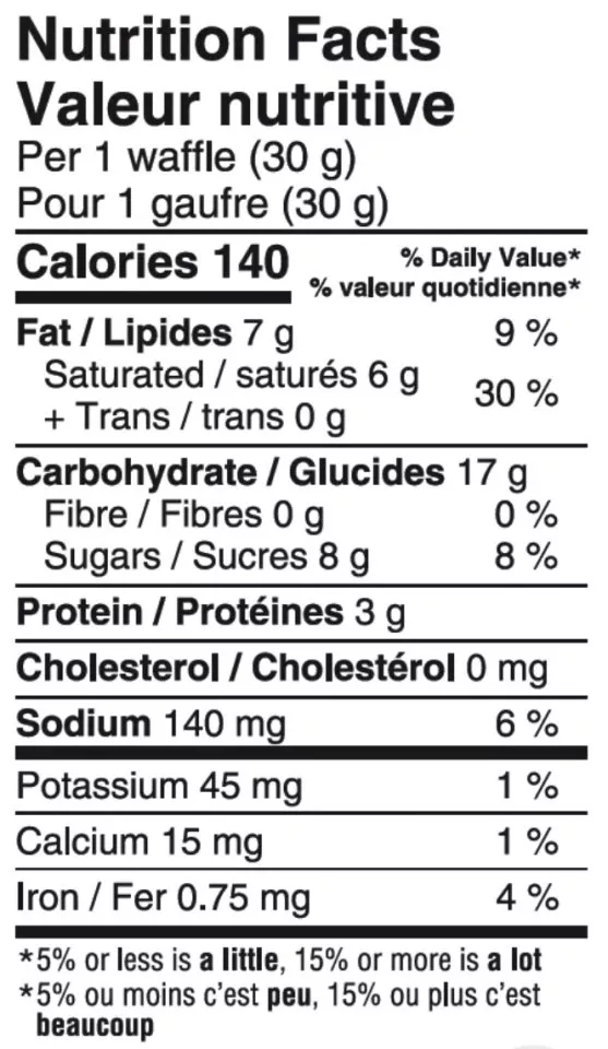 Eiwit pannenkoeken Näak Salted Caramel Ultra Energy™ Waffles (12 x 30g) - BOX