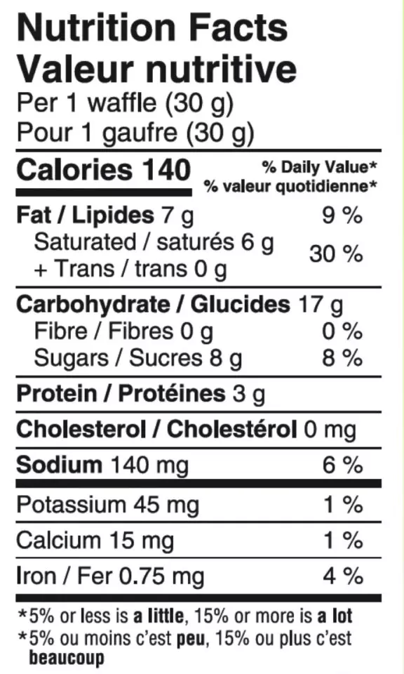 Protein-Pfannkuchen Näak Vanilla - Ultra Energy™ Waffle (30 g)