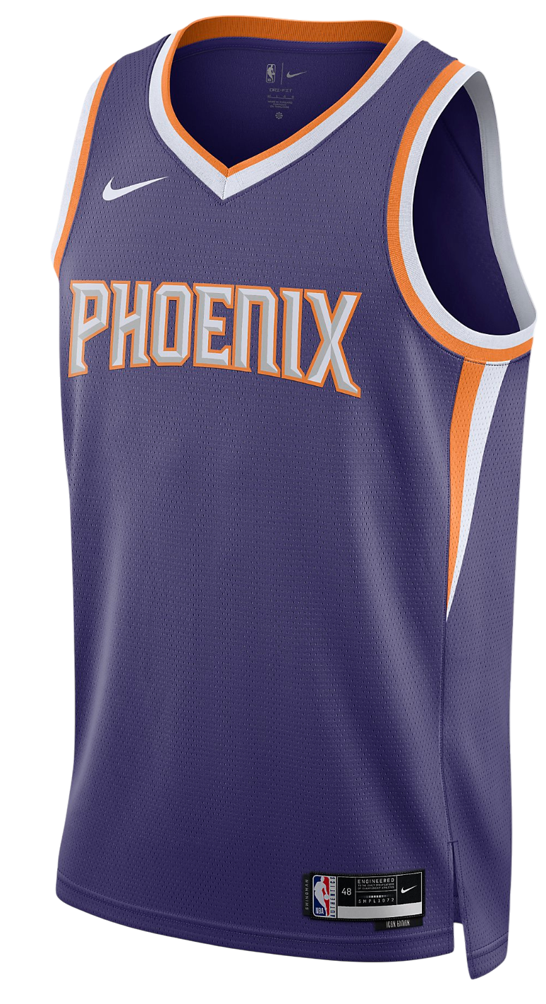 Camiseta de fútbol Nike NBA Phoenix Suns Kevin Durant Jersey