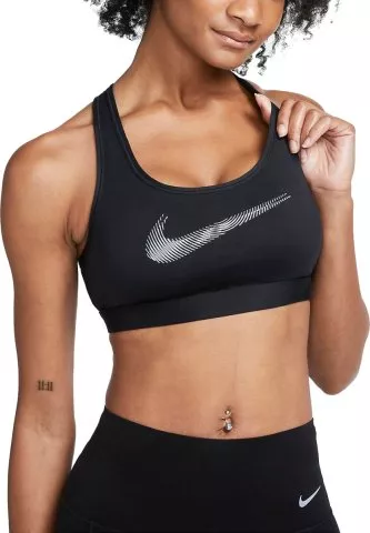 Nike W NK DF SWSH SHIMMER LOGO BRA 