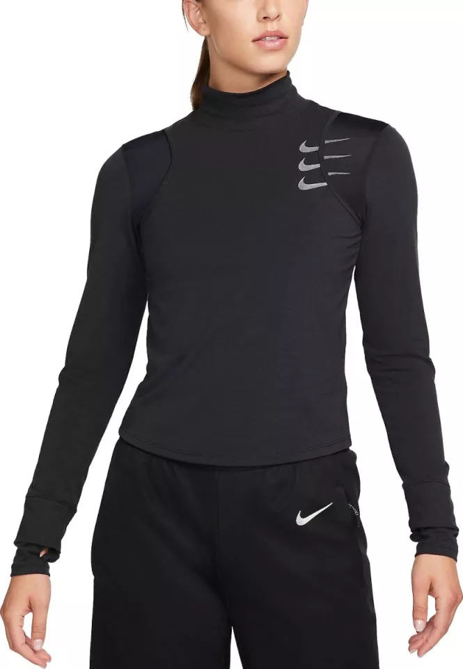 Μακρυμάνικη μπλούζα Nike W NK RUN DVN DFADV LS TOP