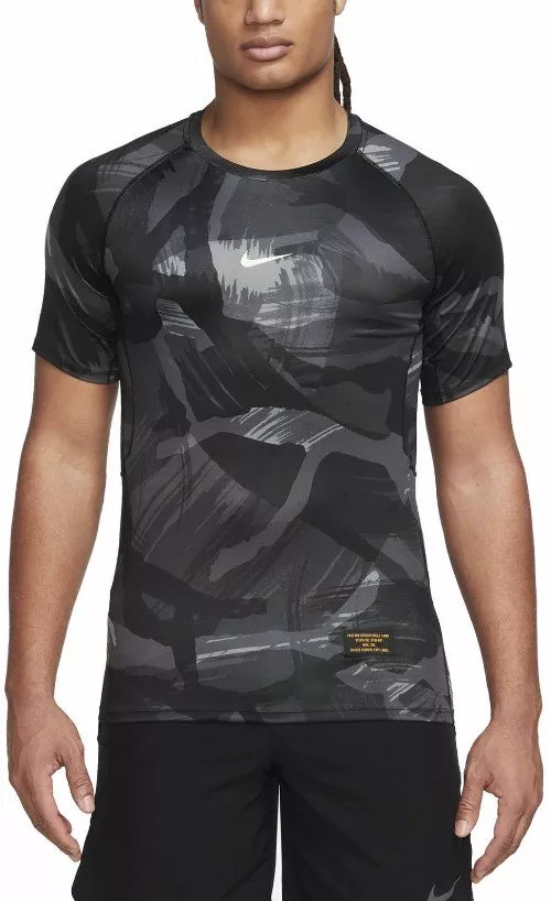 Tee-shirt Nike M NP DF SLIM TOP SS CAMO AOP