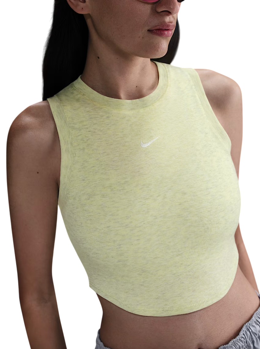Toppi Nike Chill Knit Cropped Tanktop Women
