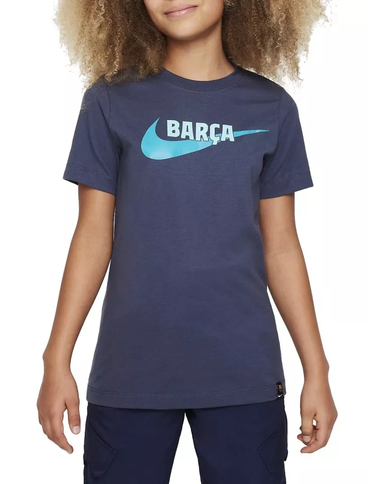 Nike FCB U NK SWOOSH TEE Rövid ujjú póló