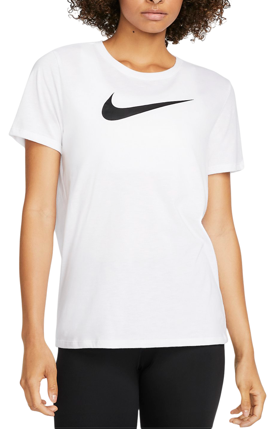 Dámské tréninkové tričko s krátkým rukávem Nike Dri-FIT Swoosh