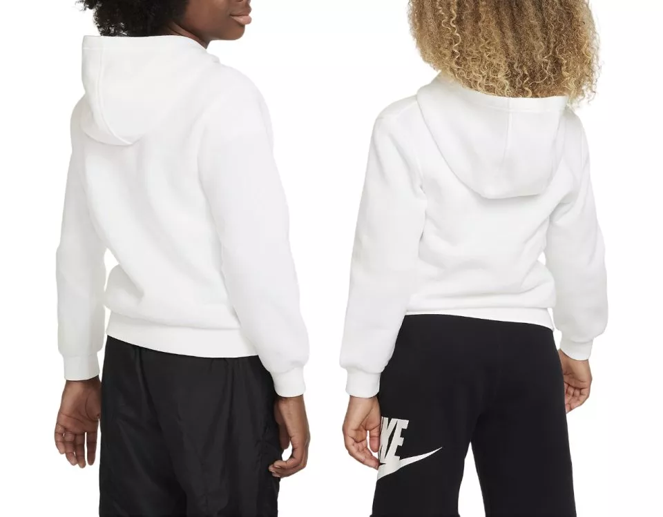 Суитшърт с качулка Nike K NSW CLUB FLC HDY LBR