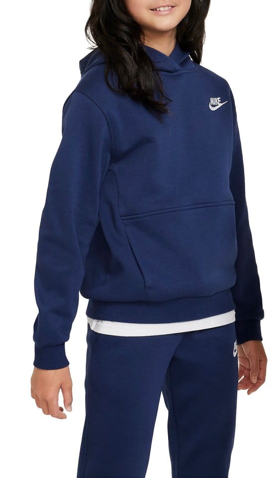 Mikina s kapucí pro větší děti Nike Club Fleece