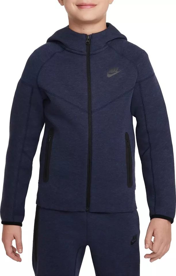 Φούτερ-Jacket με κουκούλα Nike B NSW TECH FLC FZ