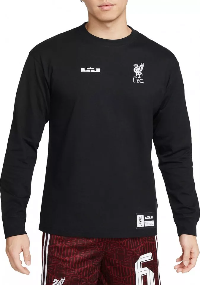 Pánské tričko s dlouhým rukávem Nike Liverpool FC x Lebron James Max 90
