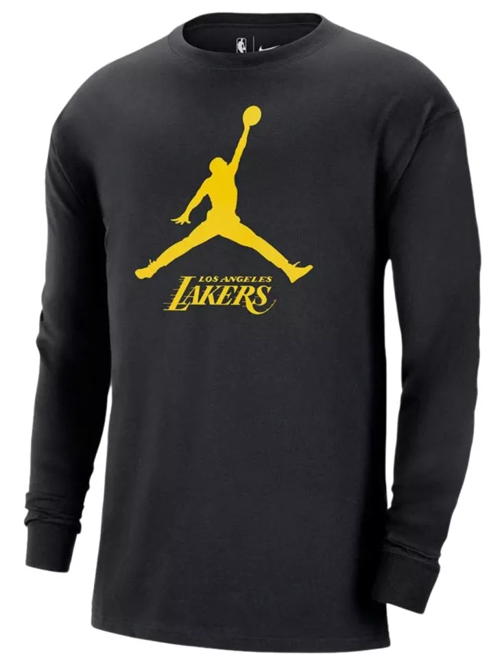 Tricou cu maneca lunga Jordan LAL M NK ES NBA JDN LS TEE
