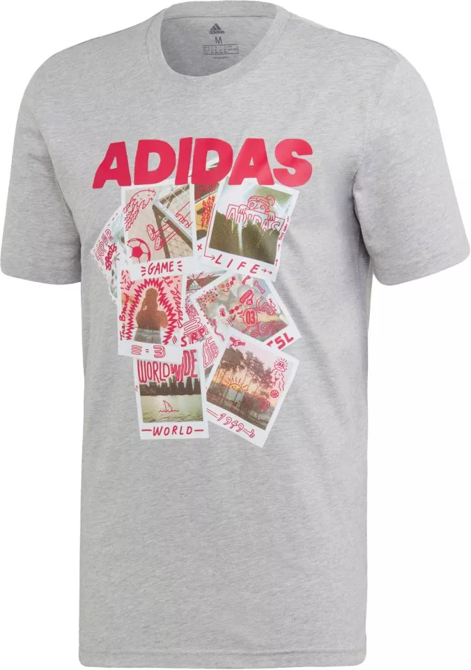 Тениска adidas doodle photo Mens T-shirt