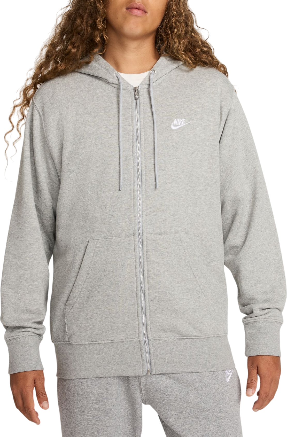 Nike M NK CLUB FT FZ HOODIE Kapucnis melegítő felsők