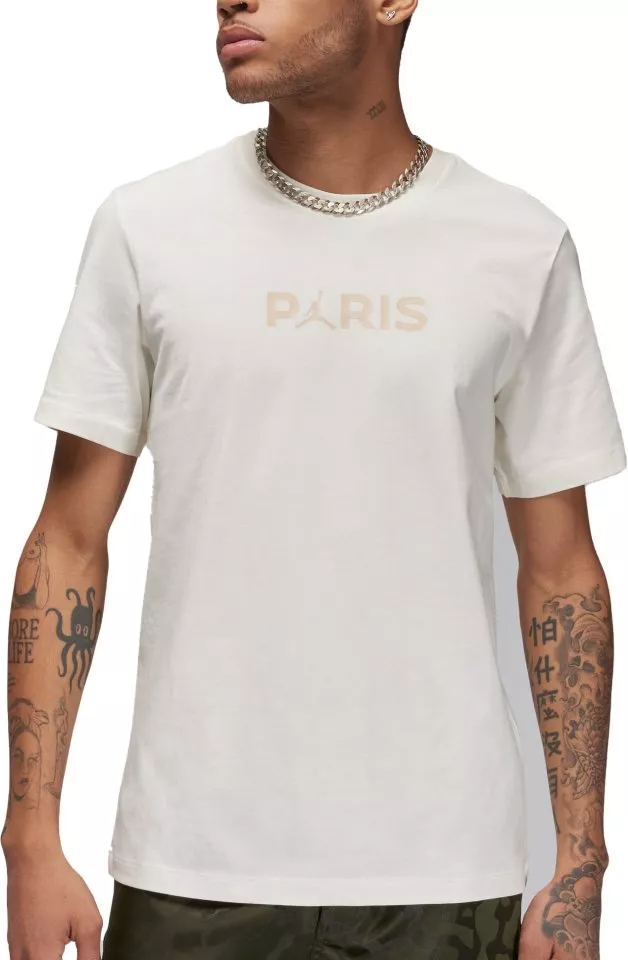 ウェア AS M J PSG SS LOGO TEE JORDAN BRAND M J PSG SS LOGO TEE OFF NOIR/SAIL （ジョーダン