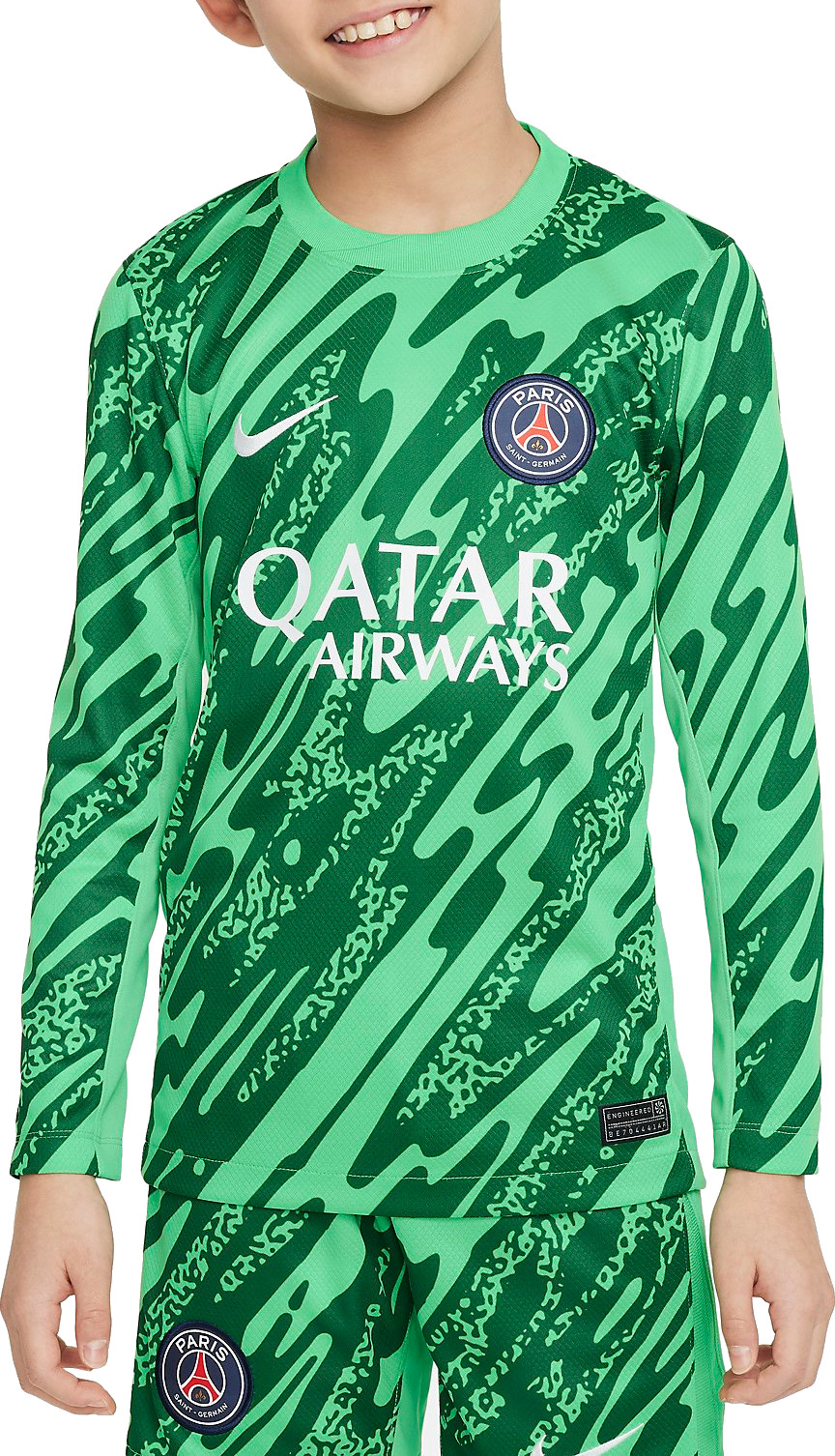 Dres s dlouhým rukávem Nike PSG Y NK DF STAD JSY LS GK 2024/25