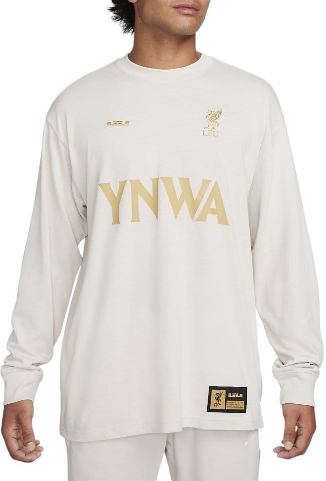 Tricou cu maneca lunga Nike LFC M NK LS LBJ MX90 TEE